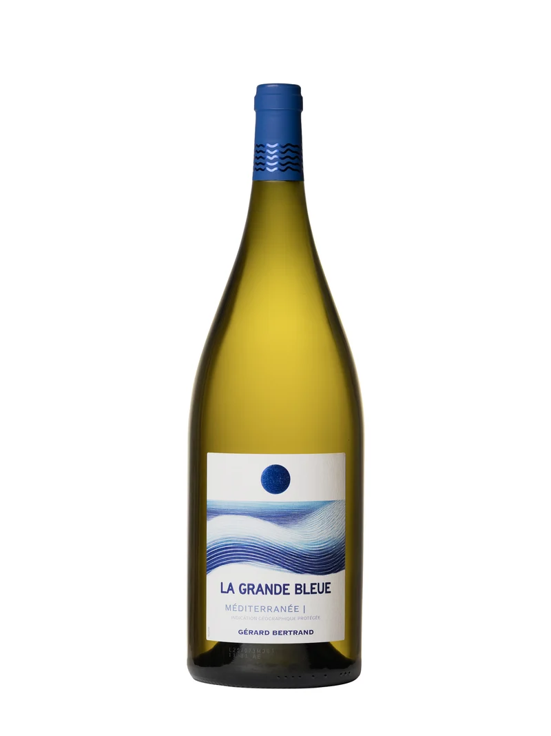 La Grande Bleue IGP Méditerranée 2024 – Magnum 150cl vin blanc