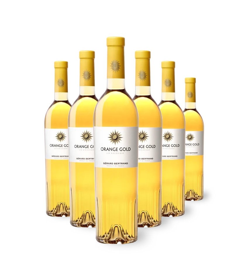 Orange Gold biologique Vin de France 2023 – Lot 6 Bouteilles 75cl vin orange