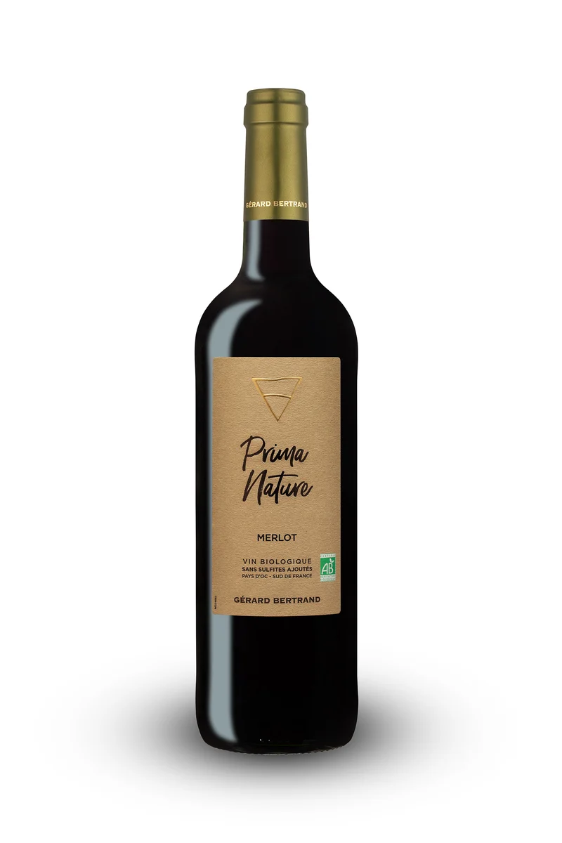 Prima Nature Merlot IGP Pays d'Oc 2025 – 75cl vin rouge