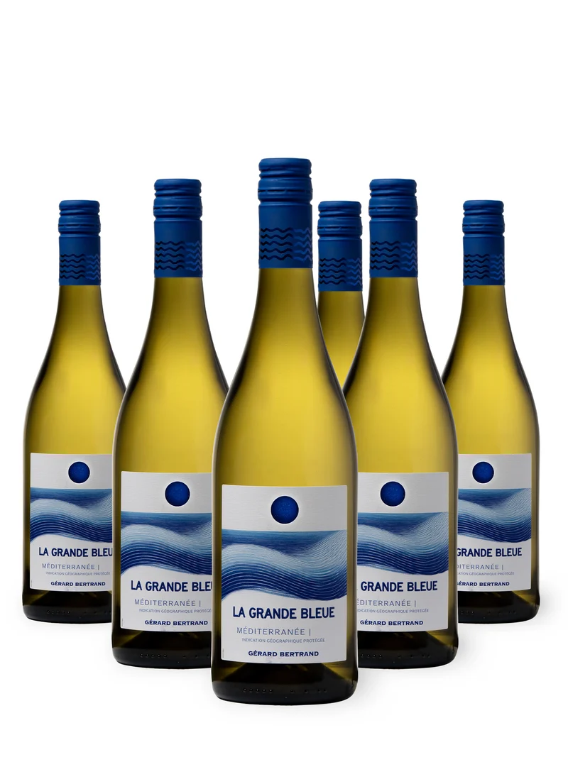 La Grande Bleue IGP Méditerranée 2024 – Lot 6 Magnum 150cl vin blanc