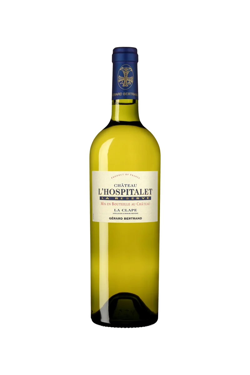 Château l'Hospitalet La Réserve AOP La Clape 2022 – 75cl vin blanc