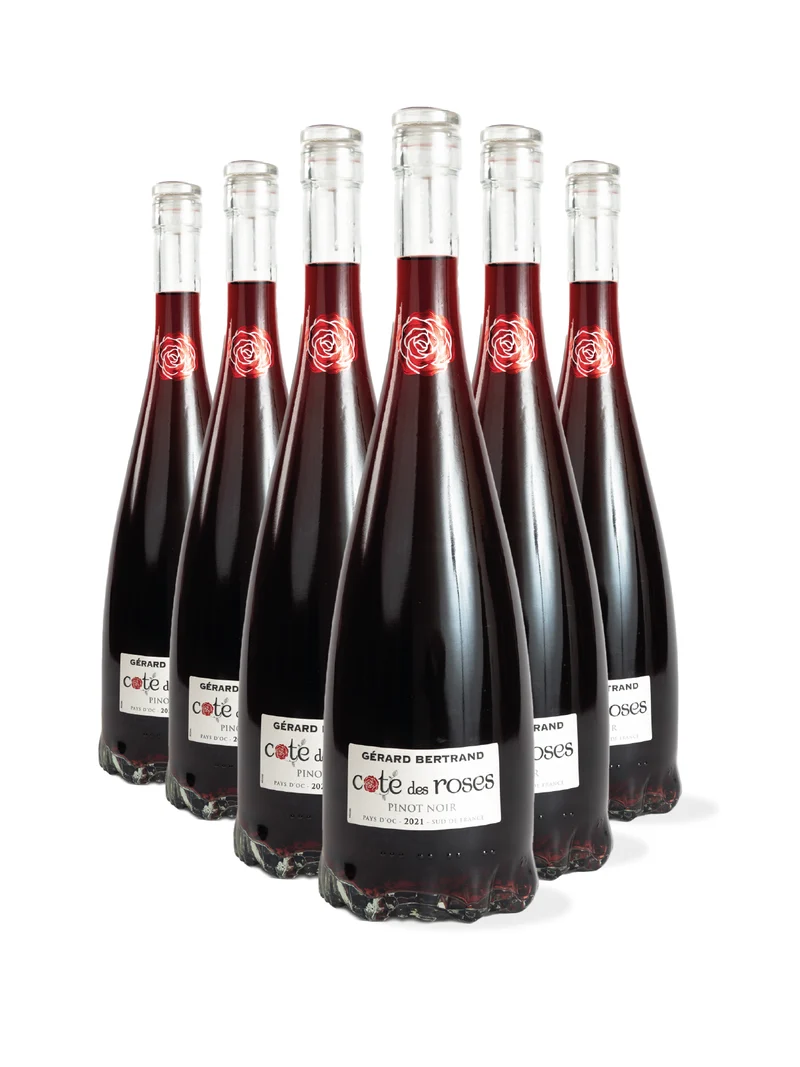 Cote des Roses Pinot noir IGP Pays d'Oc 2024 – Lot 6 Bouteilles 75cl vin rouge