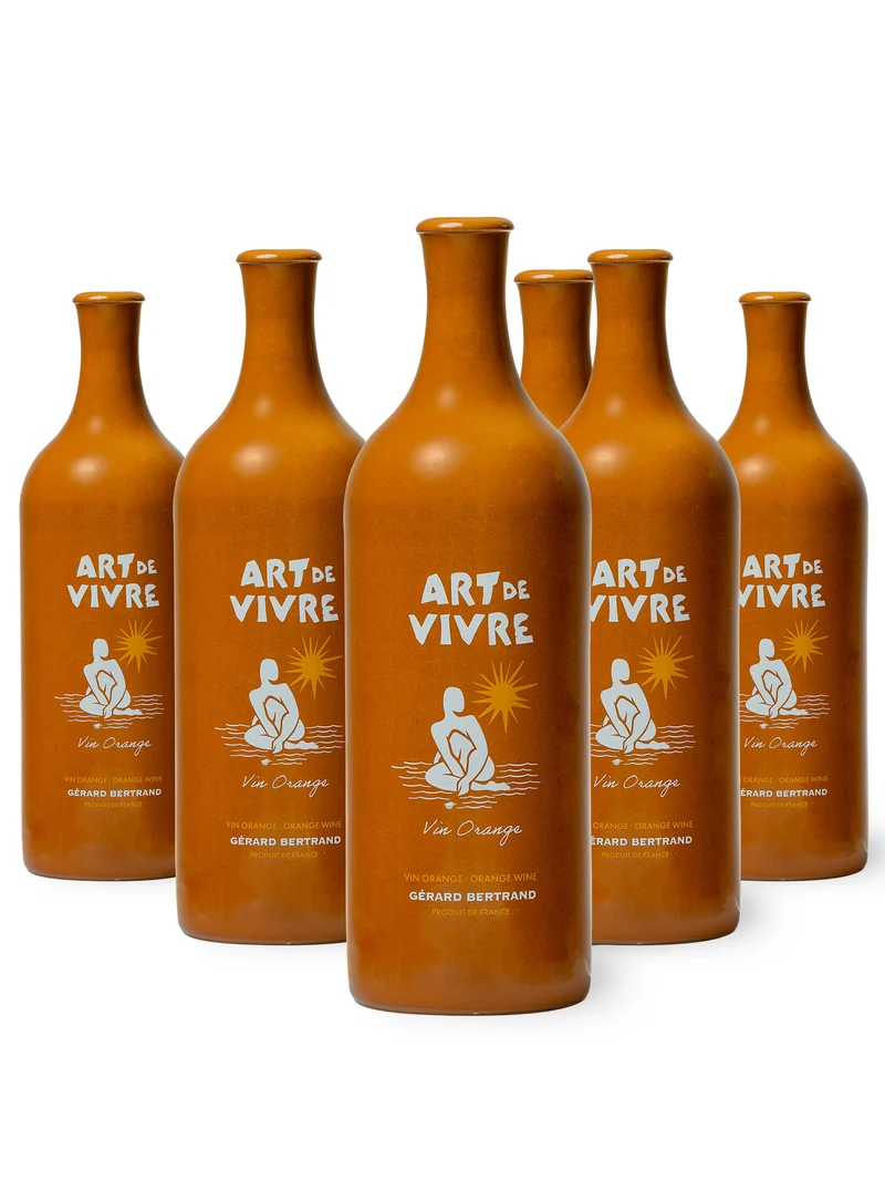 Art de Vivre Vin de France 2023 – Lot 6 Bouteilles 75cl vin orange