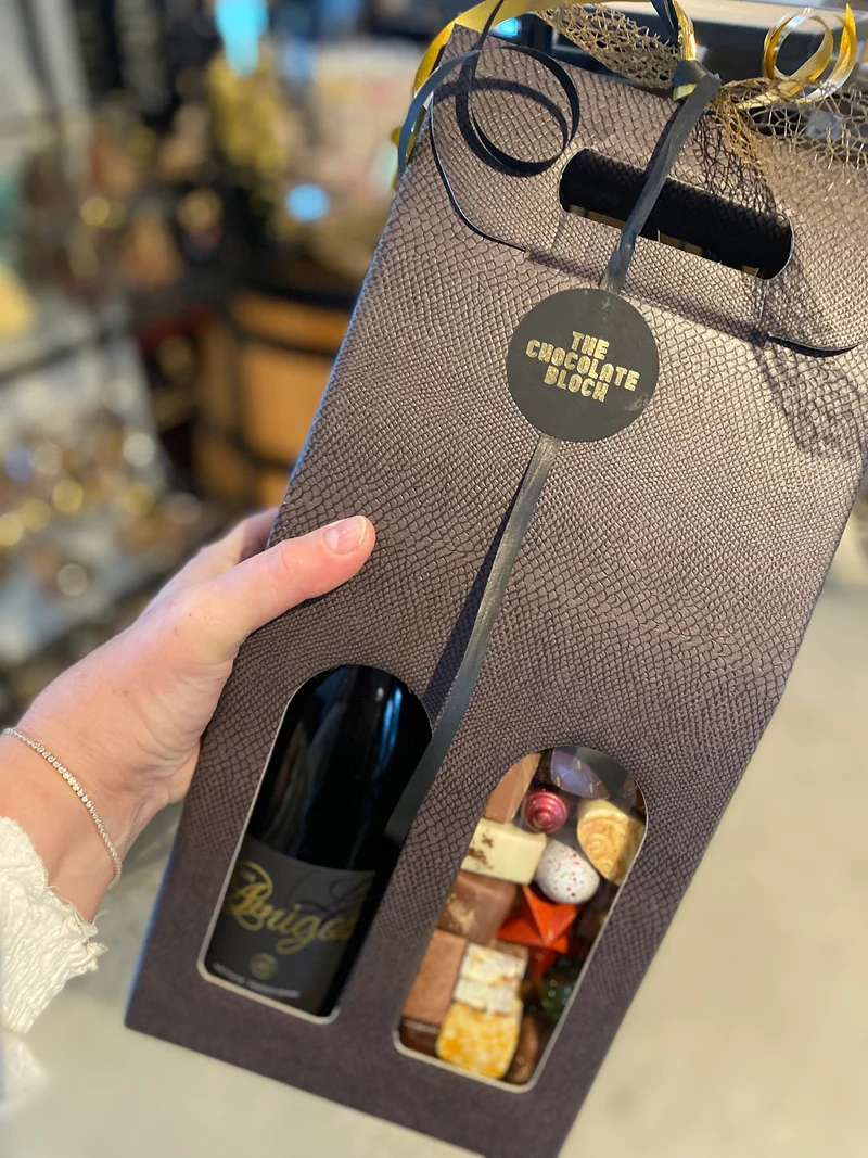 Chocolade en Cava in Luxe Verpakking