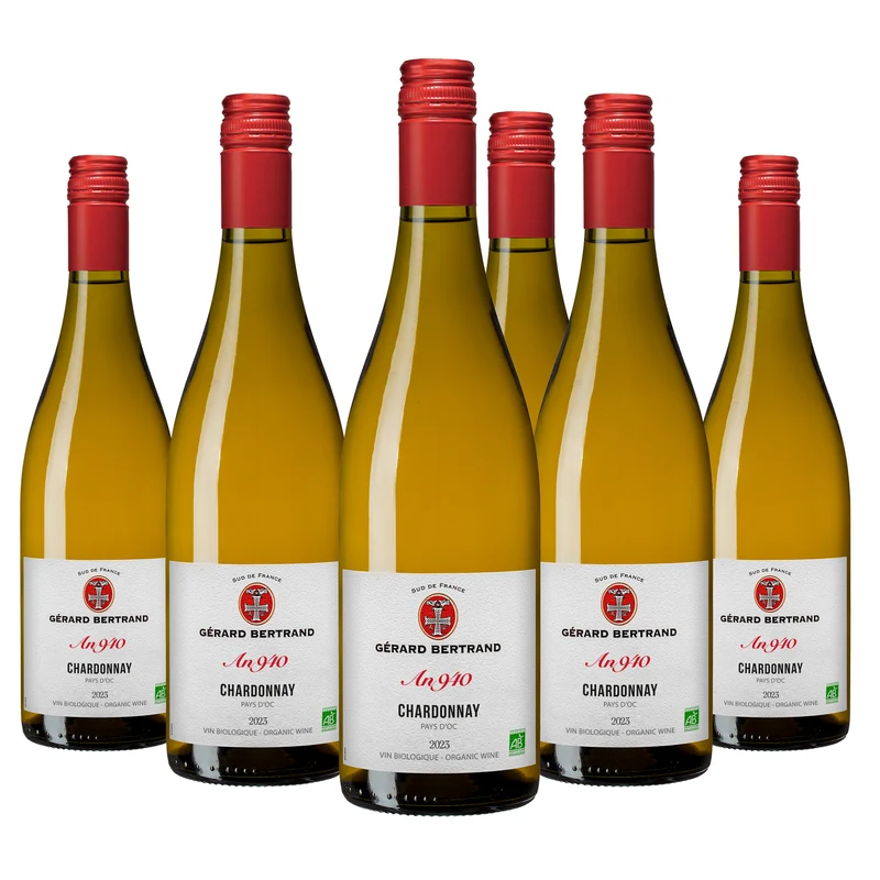 Héritage "An 940" Viognier IGP Pays d'Oc 2025 – Lot 6 bouteilles 75cl vin blanc