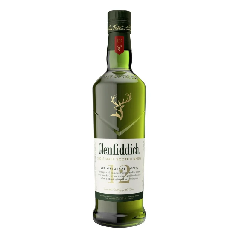 Glenfiddich 12 years 0,7ltr