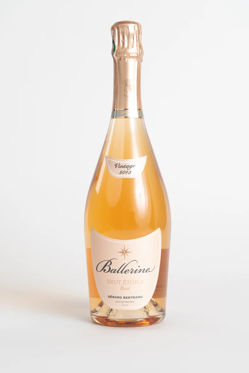 Ballerine Brut Etoilé AOP Crémant de Limoux 2013 – avec son étui vin rosé