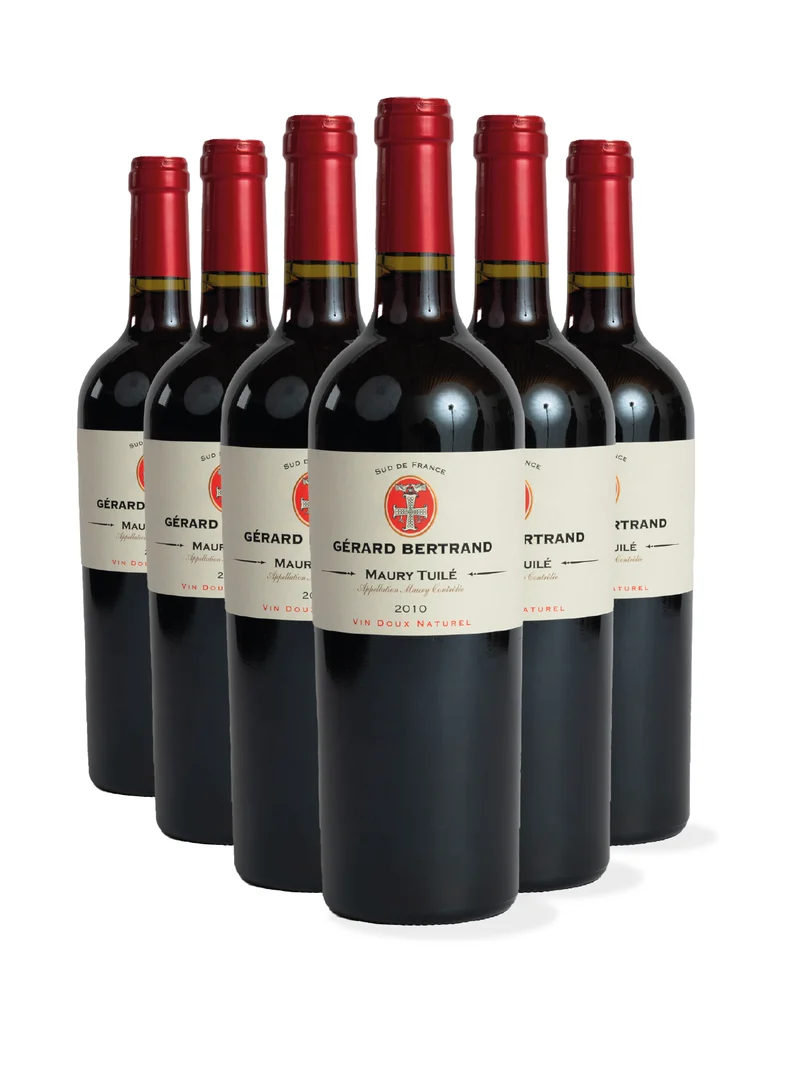 Vin Doux Naturel Tuilé Traditionnel AOP Maury 2015 – Lot 6 Bouteilles 75cl