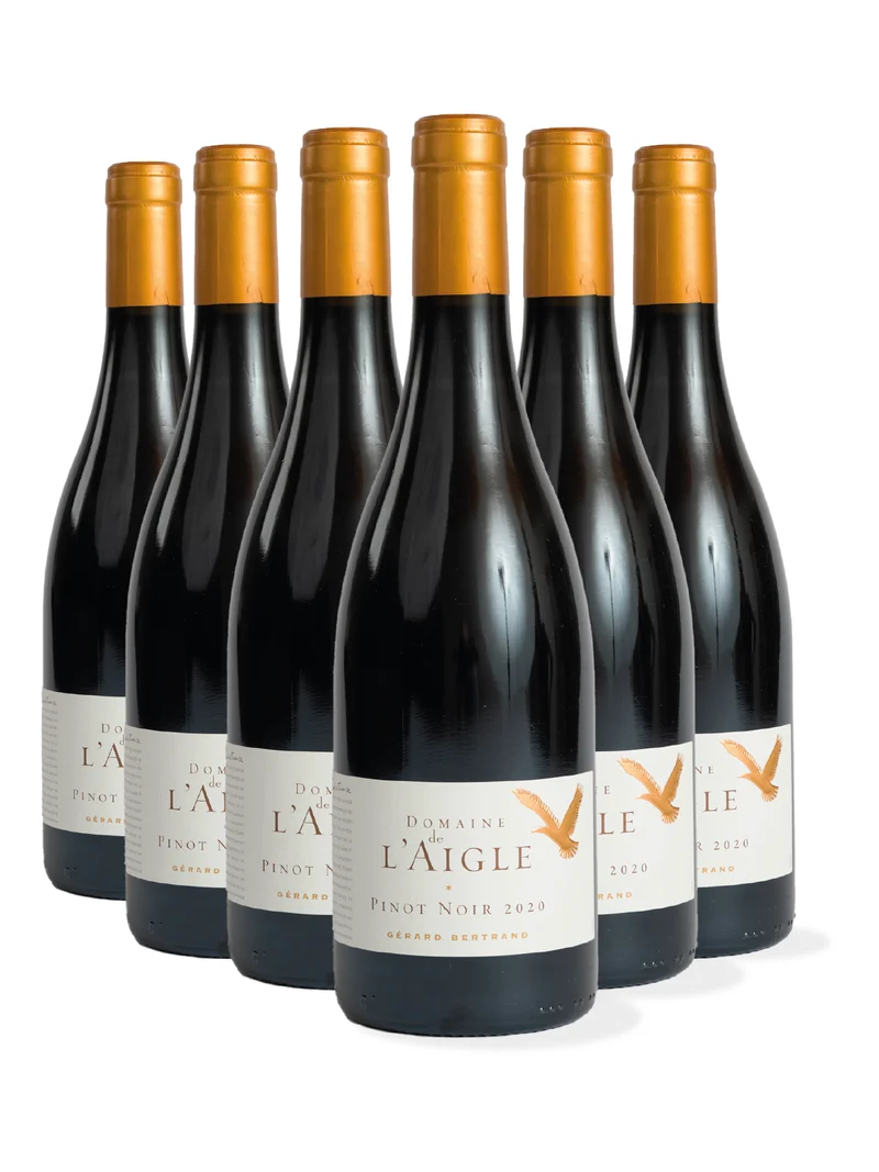 Domaine de l'Aigle Pinot Noir IGP Haute Vallée de l'Aude 2024 – Lot 6 Bouteilles 75cl vin rouge