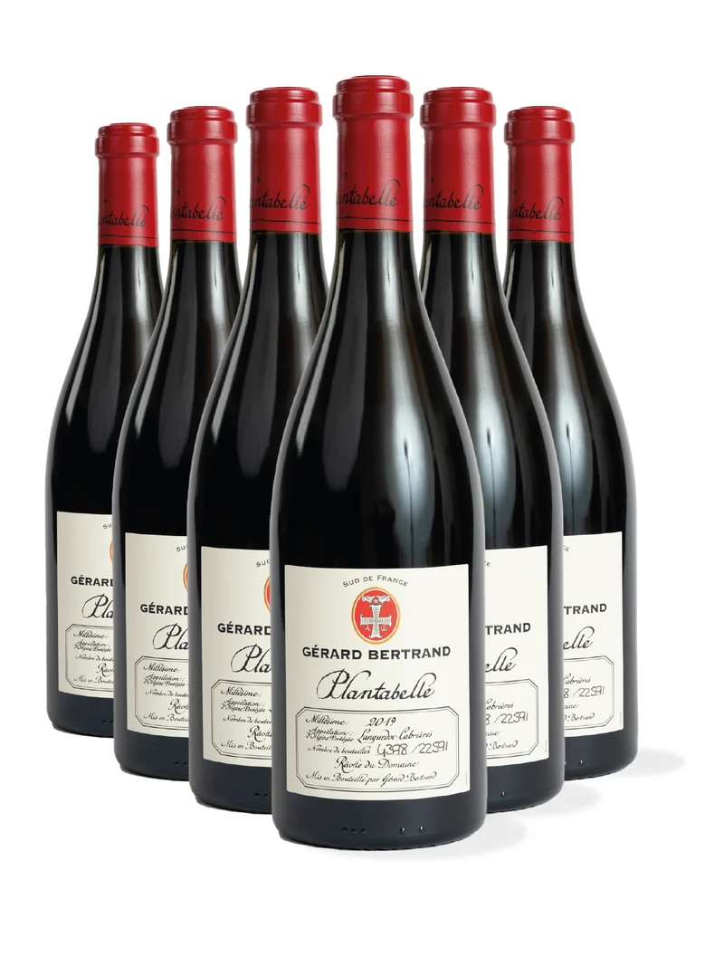 Plantabelle AOP Languedoc Cabrières 2019 – Caisse en Bois 6 Bouteilles 75cl vin rouge