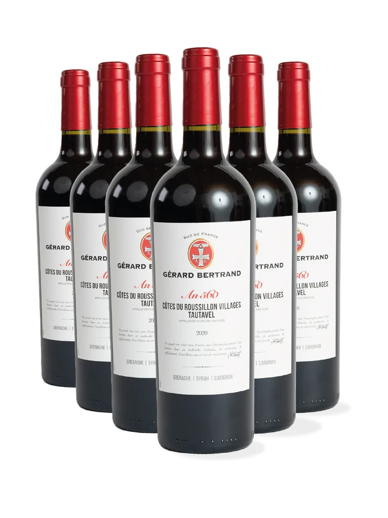 Héritage "An 560" AOP Côtes du Roussillon Villages Tautavel 2023 – Lot 6 Bouteilles 75cl vin rouge