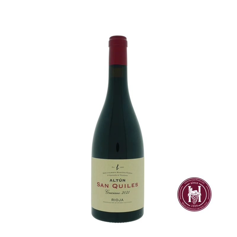 San Quiles (Graciano) - Bodegas Altun - 2021 - 0.75 L - Spanje - La Rioja - Rood
