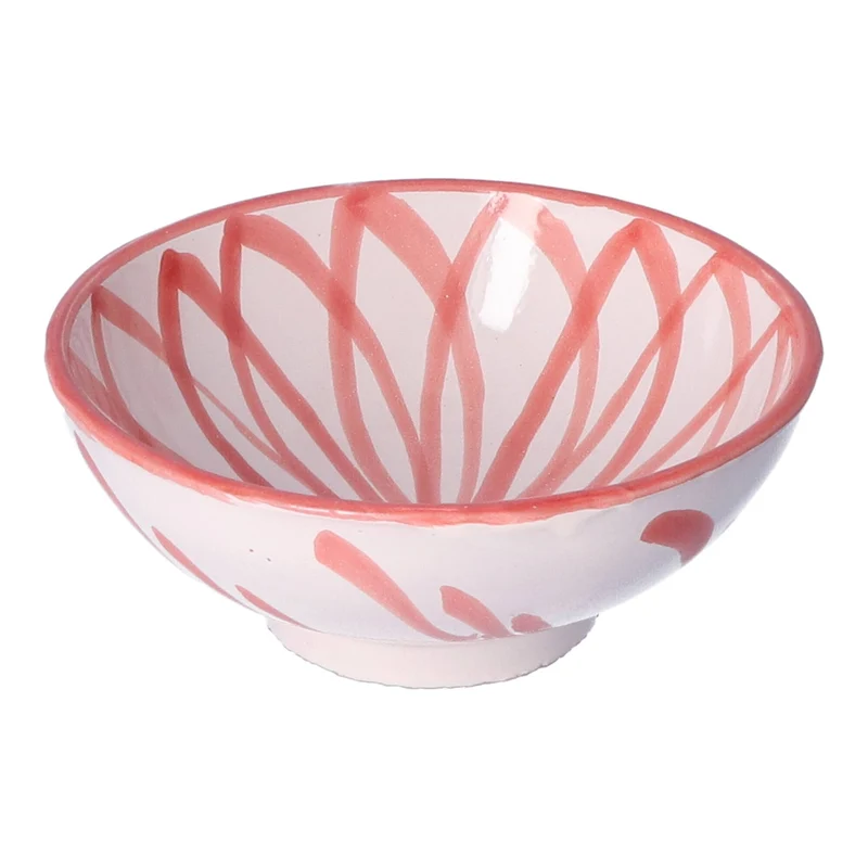 Ontbijtkom Flor coral 15cm