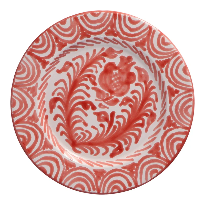 Dinerbord Granada Pomegranate coral 26cm