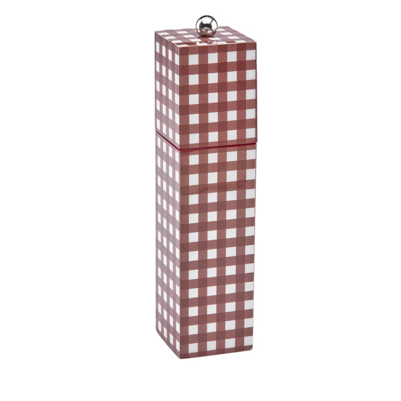 Peper- en zoutmolen Gingham Cherry 22cm