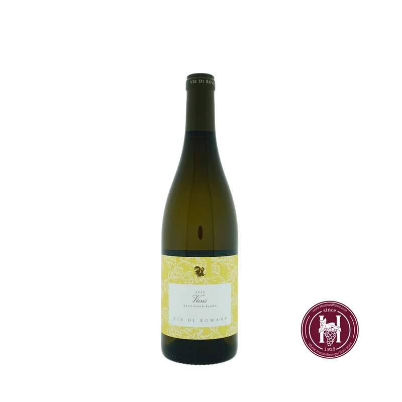 Vieris Sauvignon Blanc - Vie di Romans - 2022 - 0.75 L - Italië - Friuli-Venezia Giulia - Wit