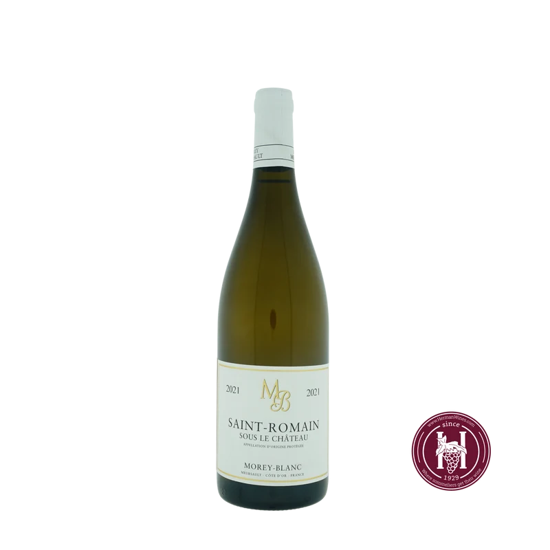 Saint Romain sous le Chateau - Maison Morey-Blanc - 2021 - 0.75 L - Frankrijk - Bourgogne - Wit