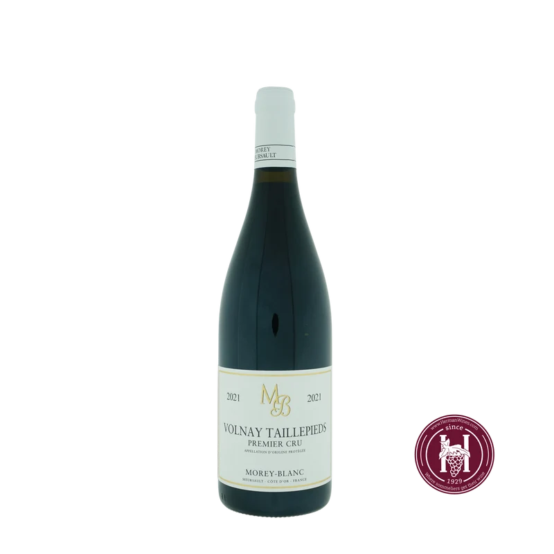 Volnay 1er cru Taille Pieds - Maison Morey-Blanc - 2021 - 0.75 L - Frankrijk - Bourgogne - Rood