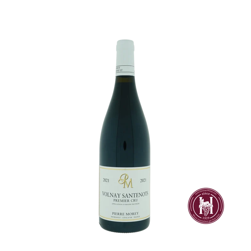Volnay 1er cru Santenots - Domaine Pierre Morey - 2021 - 0.75 L - Frankrijk - Bourgogne - Rood