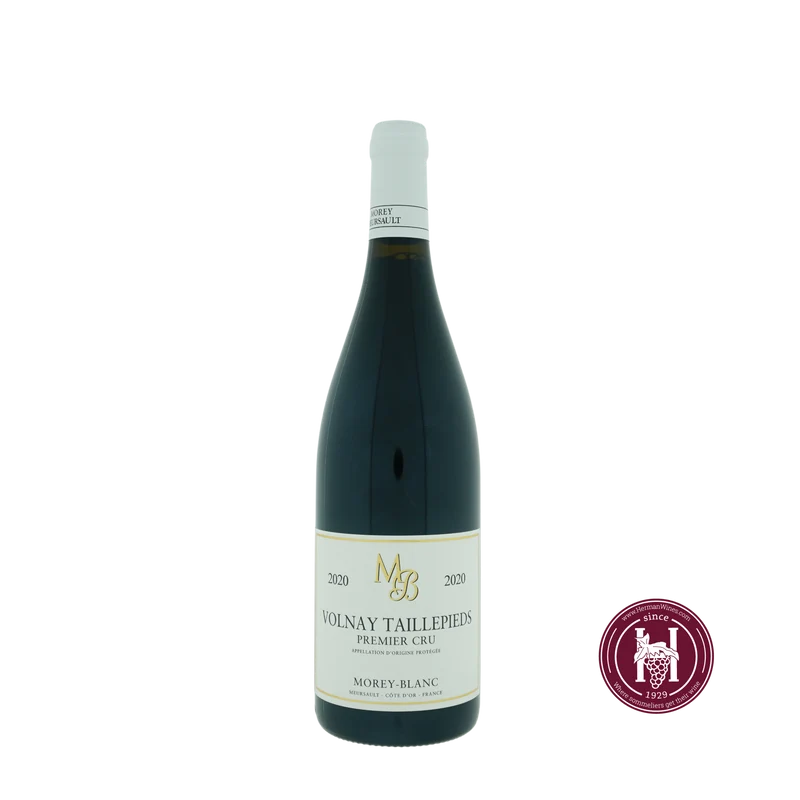 Volnay 1er cru Taille Pieds - Maison Morey-Blanc - 2020 - 0.75 L - Frankrijk - Bourgogne - Rood