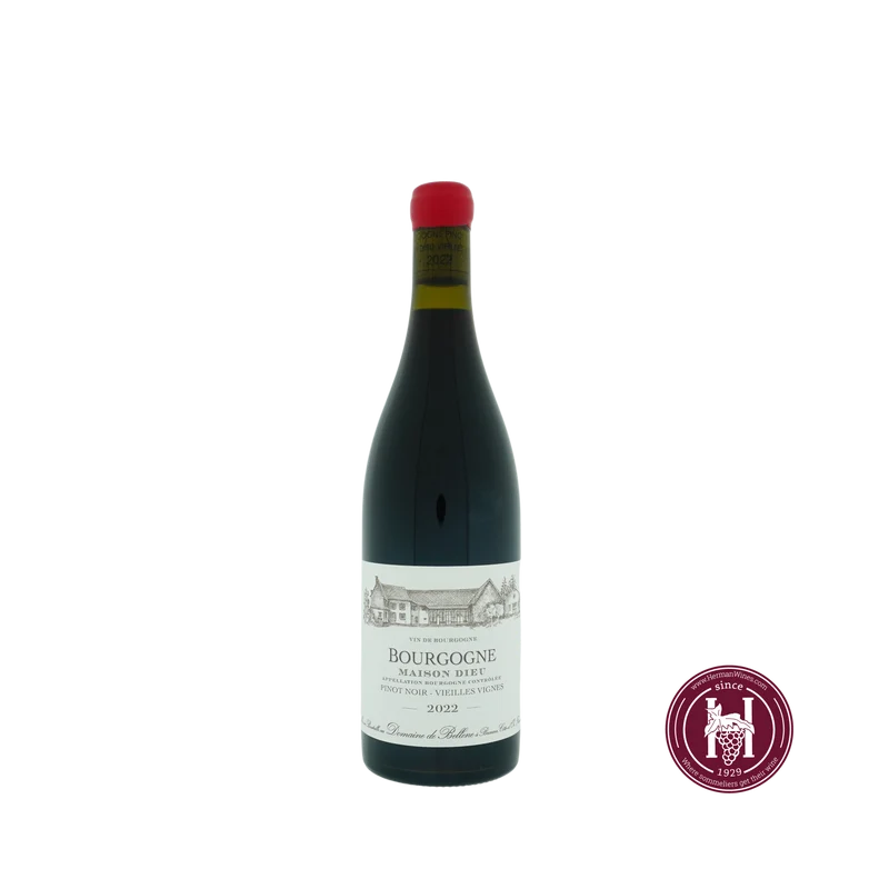 Bourgogne Pinot Noir Maison Dieu - Domaine de Bellene - 2022 - 0.75 L - Frankrijk - Bourgogne - Rood