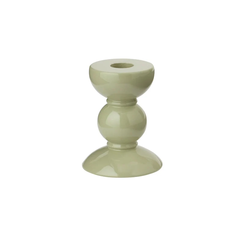 Kandelaar Bobbin Sage 10cm