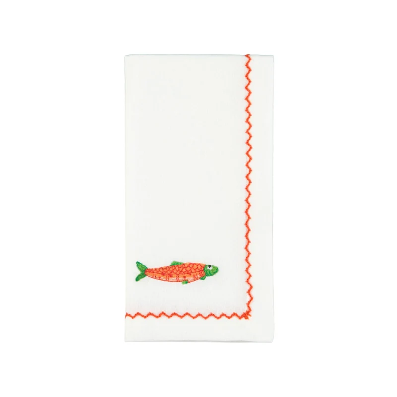 Servet Sardine Orange 42x42cm