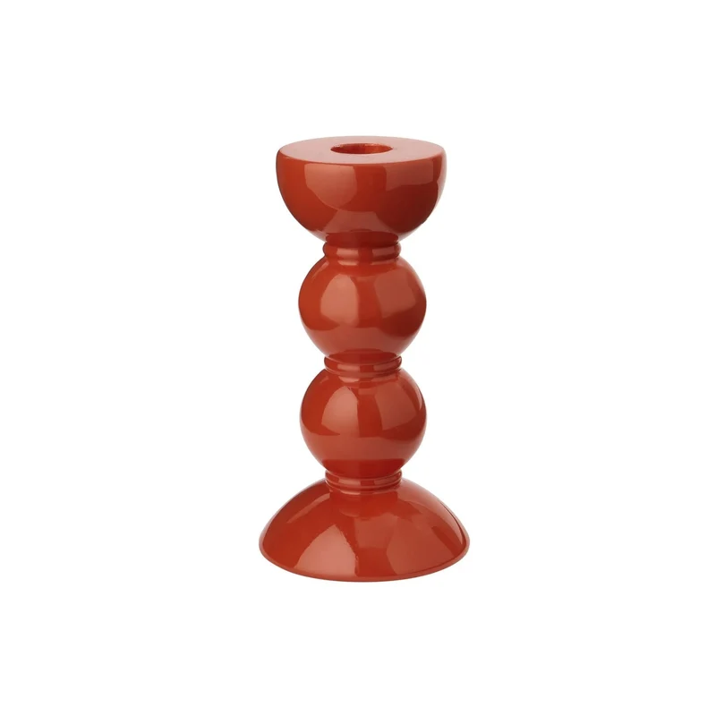 Kandelaar Bobbin Orange 14cm