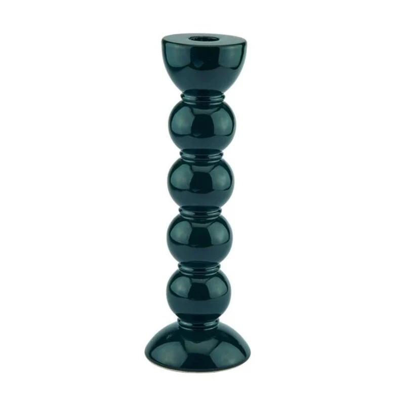 Kandelaar Bobbin Racing Green 24cm