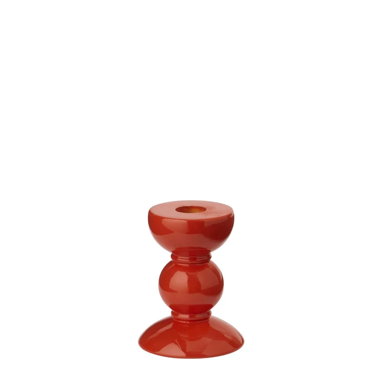 Kandelaar Bobbin Orange 10cm