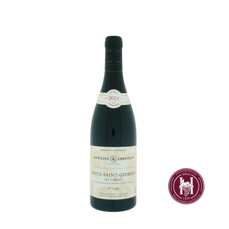 Nuits Saint Georges 1er cru les Cailles - Domaine Robert Chevillon - 2021 - 0.75 L - Frankrijk - Bourgogne - Rood