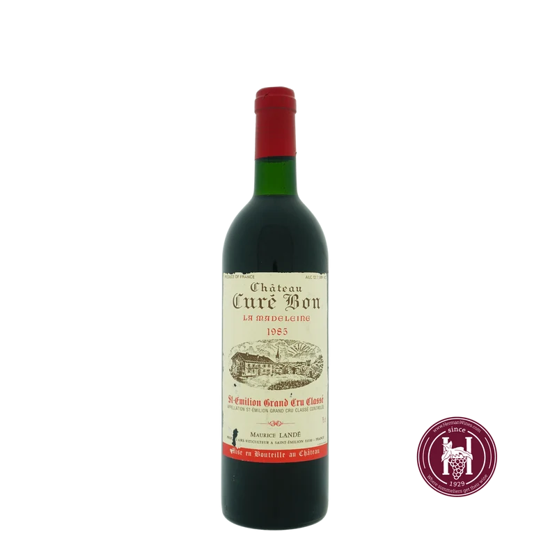 Chateau Cure Bon - Chateau Cure Bon - 1985 - 0.75 L - Frankrijk - Bordeaux - Rood