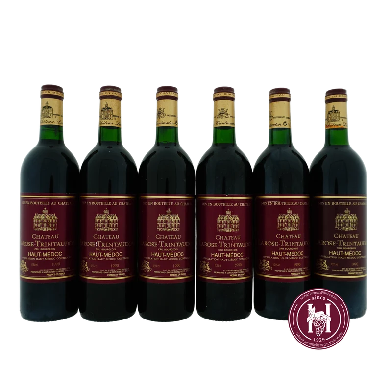 Cru Bourgeois - Chateau Larose-Trintaudon - 1990 - 0.75 L - Frankrijk - Bordeaux - Rood