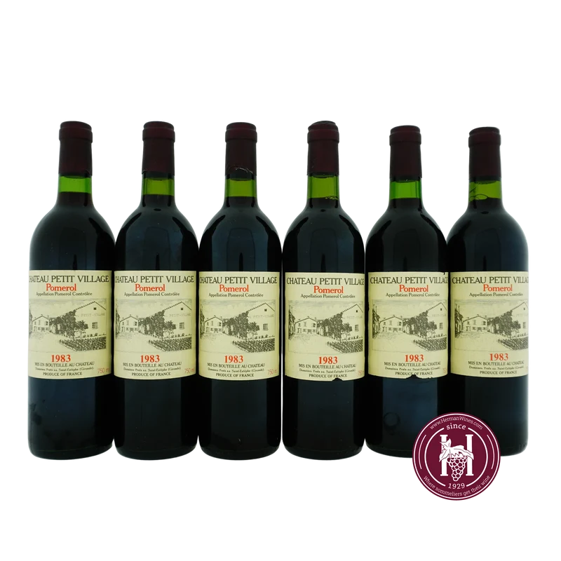 Chateau Petit Village - Chateau Petit Village - 1983 - 0.75 L - Frankrijk - Bordeaux - Rood
