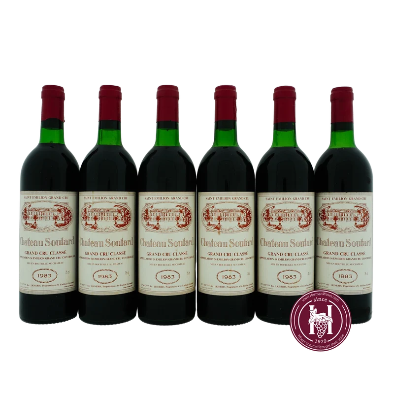 Chateau Soutard - Chateau Soutard - 1983 - 0.75 L - Frankrijk - Bordeaux - Rood
