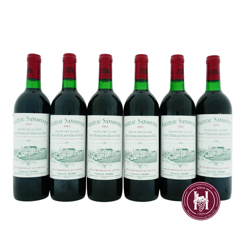 Chateau Sansonnet - Chateau Sansonnet - 1985 - 0.75 L - Frankrijk - Bordeaux - Rood