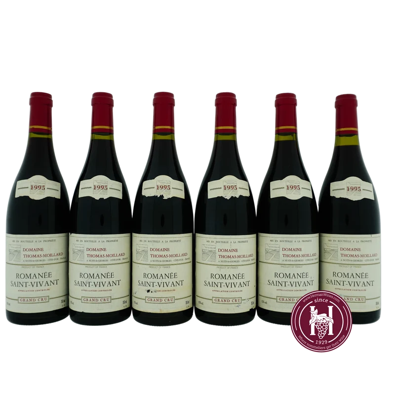 Romanee Saint Vivant Grand Cru - Thomas Moillard - 1995 - 0.75 L - Frankrijk - Bourgogne - Rood
