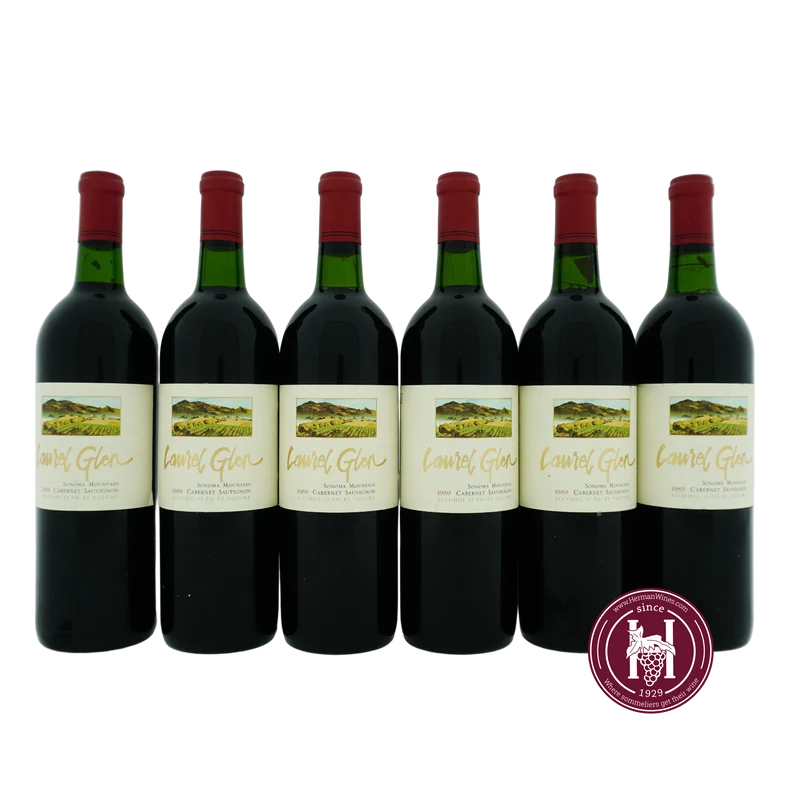 Sonoma County - Laurel Glen Vineyard - 1989 - 0.75 L - USA - Sonoma - Wit