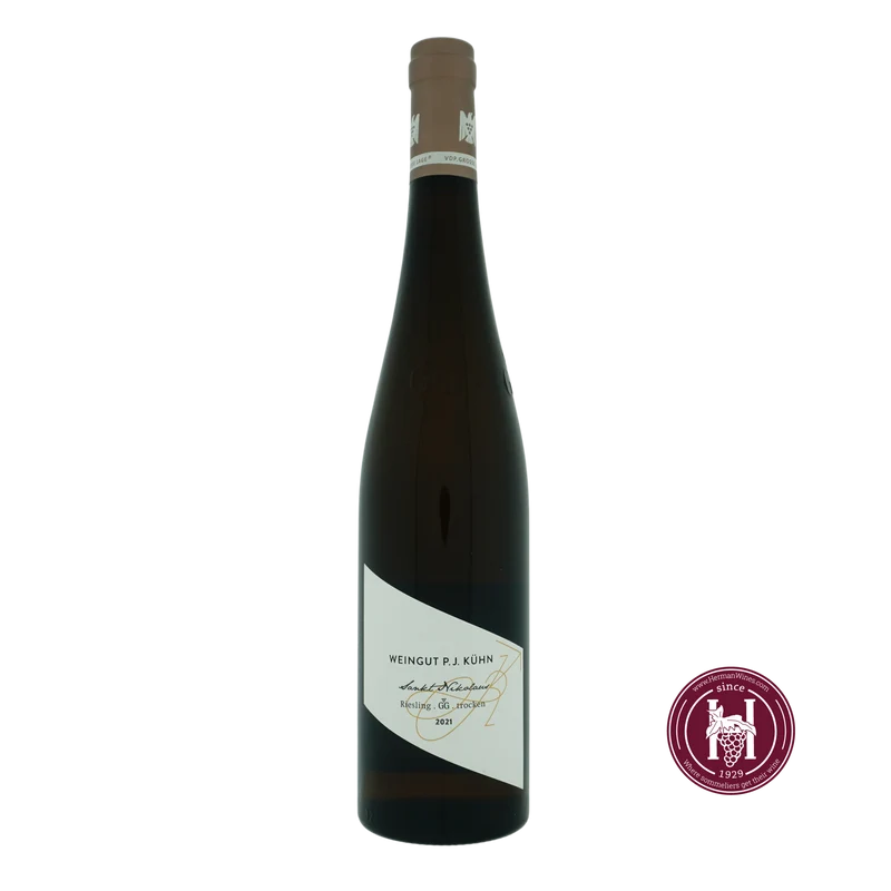 Mittelheim Sankt Nikolaus Riesling Grosses Gewachs - Weingut Peter Jakob Kühn - 2021 - 0.75 L - Duitsland - Rheingau - Wit
