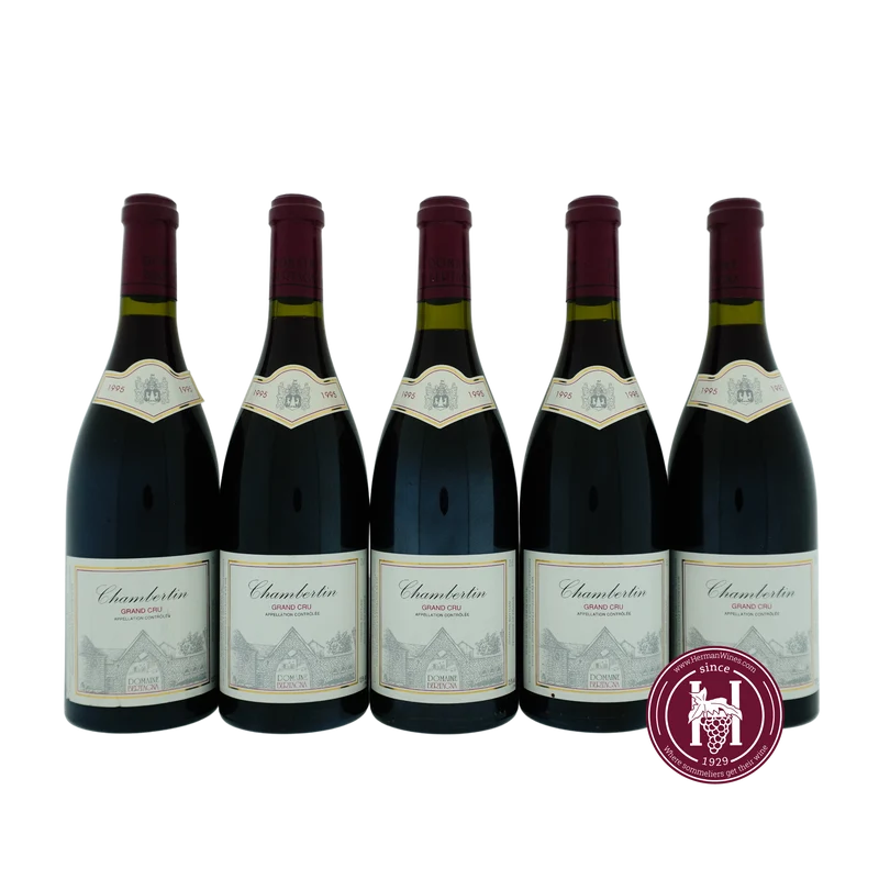 Chambertin Grand Cru - Domaine Bertagna - 1995 - 0.75 L - Frankrijk - Bourgogne - Rood