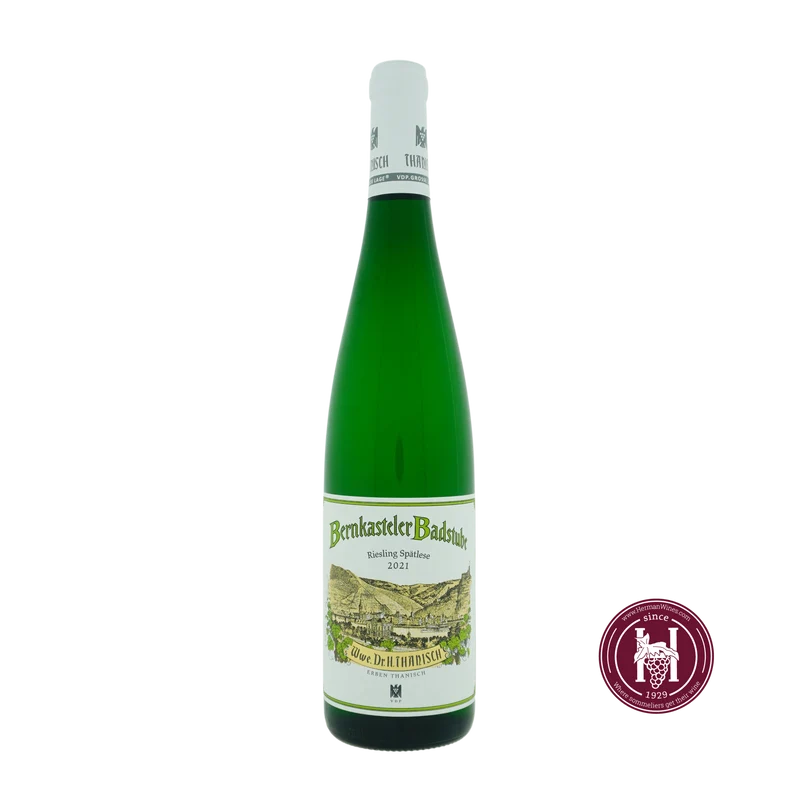 Bernkasteler Badstube Riesling Spatlese - Weingut Wwe. Dr. H. Thanisch - 2021 - 0.75 L - Duitsland - Moezel - Wit