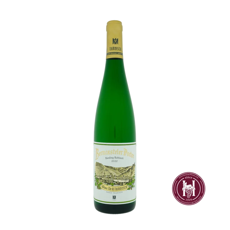Berncasteler Doctor Riesling Kabinett - Weingut Wwe. Dr. H. Thanisch - 2022 - 0.75 L - Duitsland - Moezel - Wit