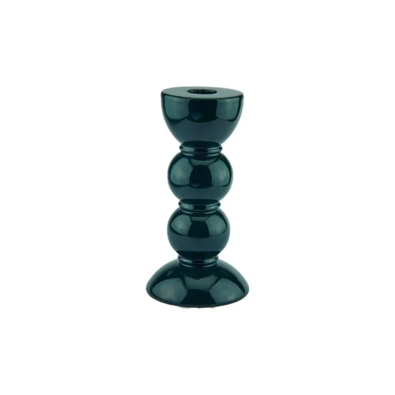Kandelaar Bobbin Racing Green 14cm