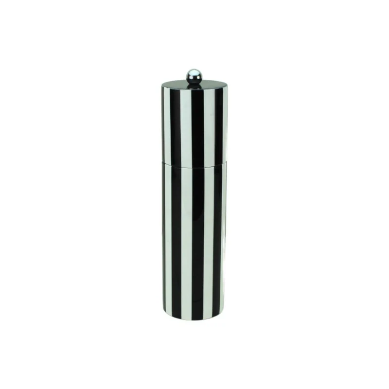 Peper- en zoutmolen Stripe Black & White 23cm