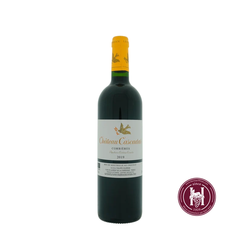 Cascadais - Philippe Courrian - 2019 - 0.75 L - Frankrijk - Languedoc-Roussillon - Rood
