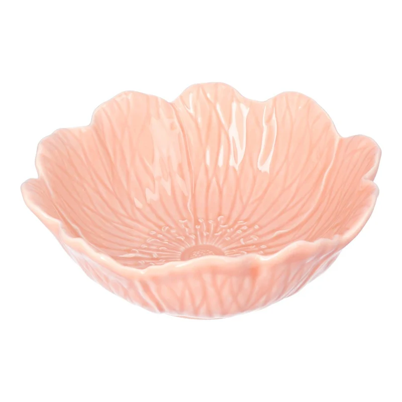 Kom Flora pink 17cm