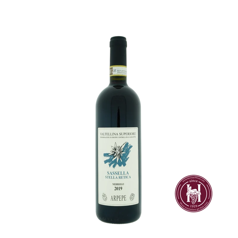 Sassella Stella Retica Valtellina Superiore - ARPEPE - 2019 - 0.75L - Italië - Lombardije - Rood