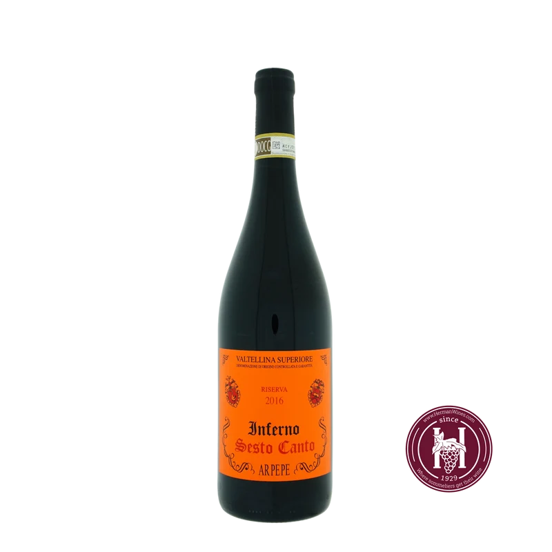 Inferno Sesto Canto Riserva - ARPEPE - 2016 - 0.75L - Italië - Lombardije - Rood
