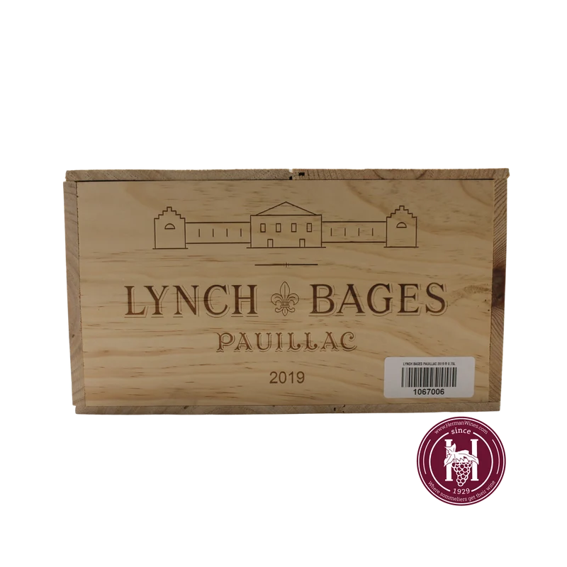 Lynch Bages - Château Lynch-Bages - 2019 - 0.75L - Frankrijk - Bordeaux - Rood