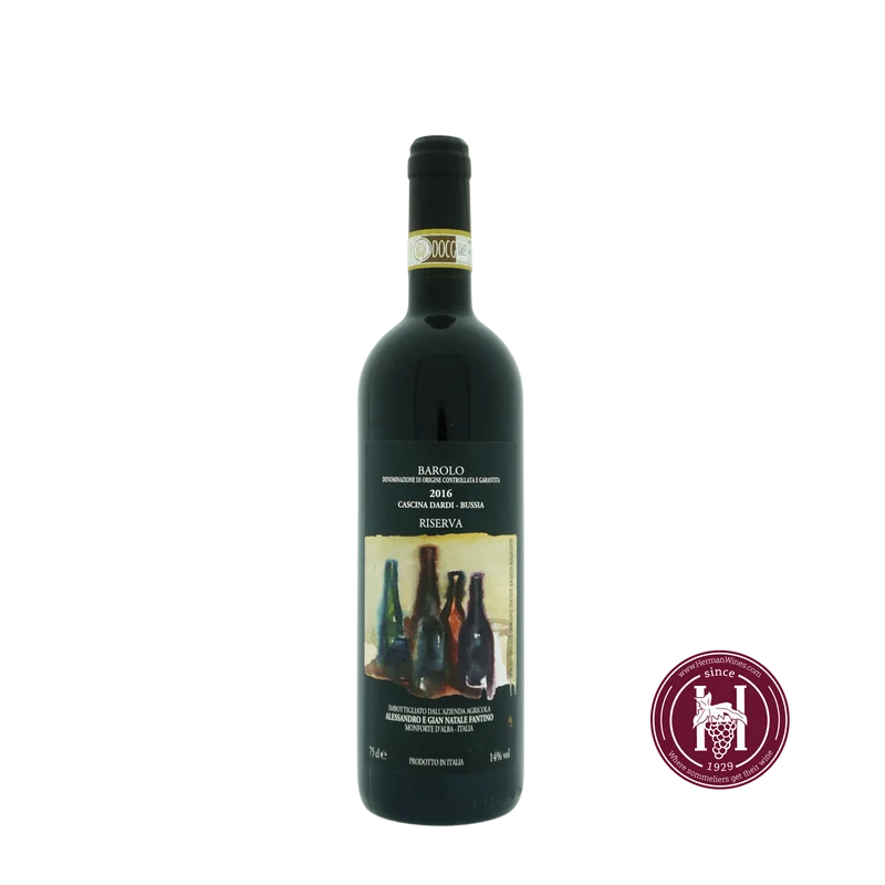 Barolo Cascina Dardi Bussia Riserva - Alessandro E Gian Natale Fantino - 2016 - 0.75L - Italië - Piëmonte - Rood